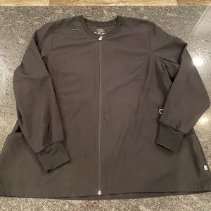 Womens Plus Size 3X Cherokee Infinity Scrub Jacket